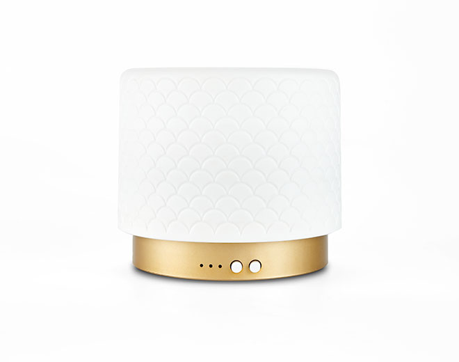 M5STY Buba-Color Luxury Art Metal Ultrasonic Diffuser With Light