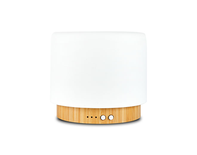 M5ZT Buba-Color Luxury Art Metal Ultrasonic Diffuser With Light