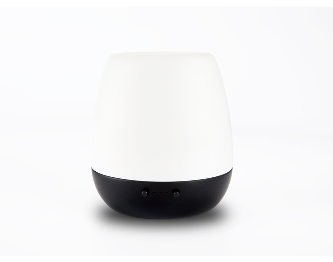 Mona-M2RBG Portable  Wooden Base White Electric Ultrasonic Diffuser With Light