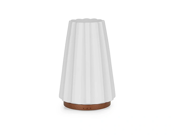Asta-White Porcelain cover with white ABS base