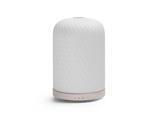 Tino-Handmade Porcelain Cover Ultrasonic Diffuser With RGB Light
