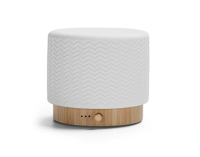 Toba Pro-Opal glass cover with natural wooden base