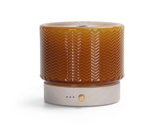 Toba Pro-Opal glass cover with natural wooden base